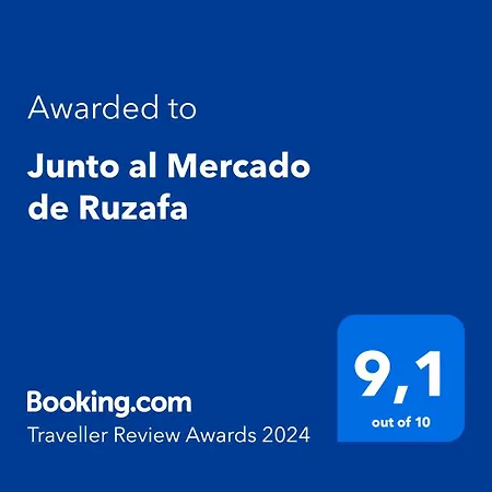 Junto Al Mercado De Ruzafa 公寓 瓦伦西亚